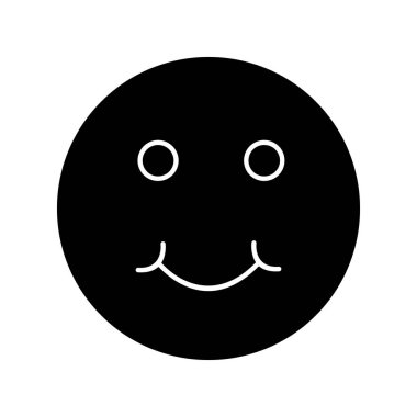 Soyut grupta izole edilmiş şirin simge