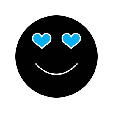 Soyut bir grupta izole edilmiş aşk simgesi aranıyor