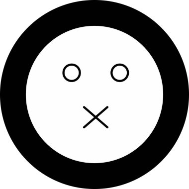 Soyut arka grupta sessiz simge izole edildi