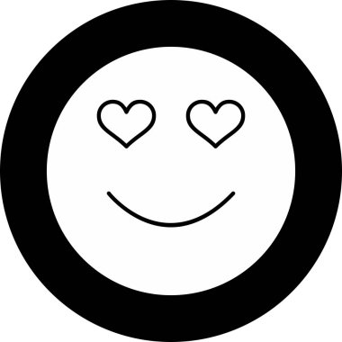 Soyut bir grupta izole edilmiş aşk simgesi aranıyor