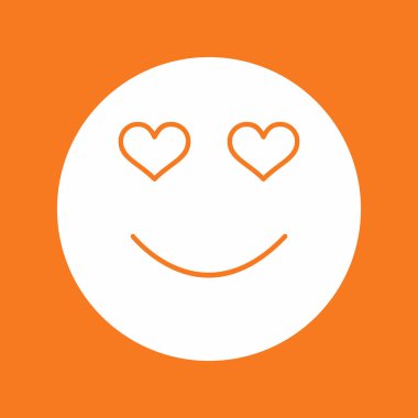 Soyut bir grupta izole edilmiş aşk simgesi aranıyor