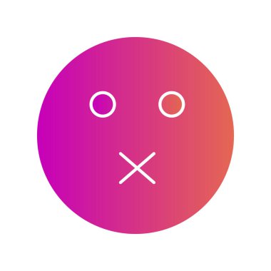 Soyut arka grupta sessiz simge izole edildi