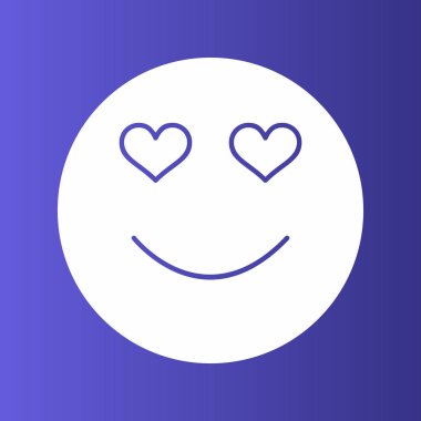 Soyut bir grupta izole edilmiş aşk simgesi aranıyor