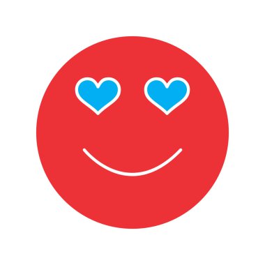 Soyut bir grupta izole edilmiş aşk simgesi aranıyor