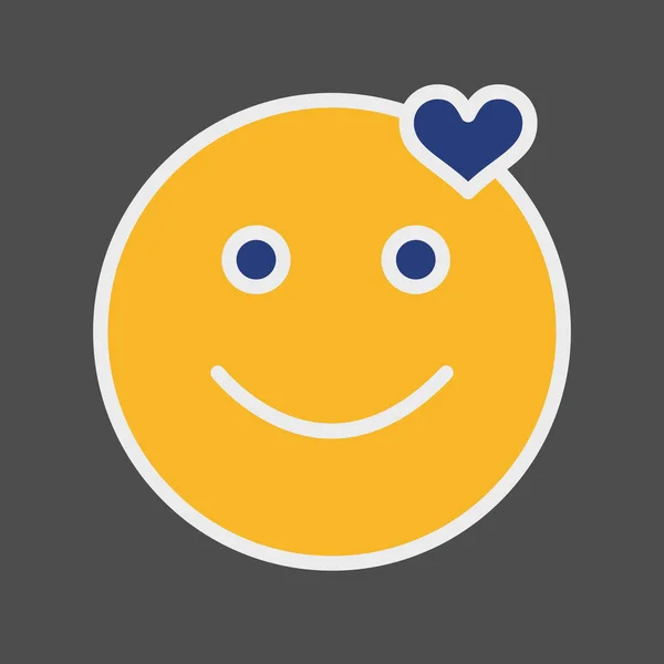 Love Icon Isolated Abstract Backgroun — ストックベクタ