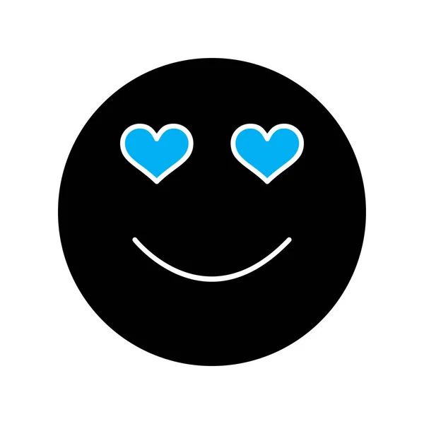 Looking Love Icon Isolated Abstract Backgroun — ストックベクタ