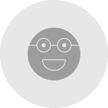 Soyut grupta gözlük simgesi izole edildi