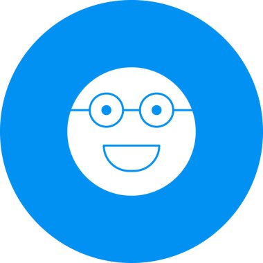 Soyut grupta gözlük simgesi izole edildi