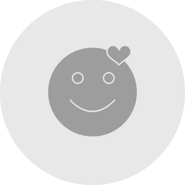 Love Icon Isolated Abstract Backgroun — ストックベクタ