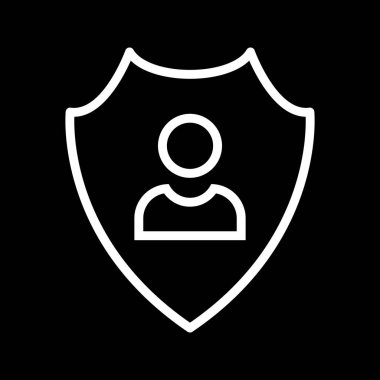 Soyut Arkaplanda İzole Edilmiş Erkek Simgesini Koru