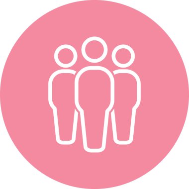 Takım simgesi soyut arkaplanda izole edildi 