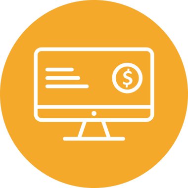  Lcd Dolarlık Simgesi Soyut Arkaplanda İzole Edildi