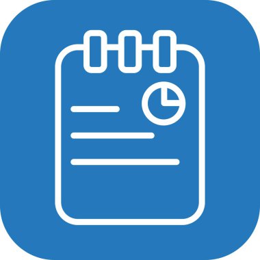  Not Simgesi Soyut Arkaplanda İzole Edildi