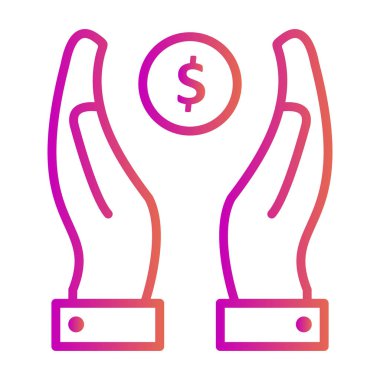 Dolar Simgesini Soyut Arkaplanda İzole Et 