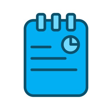  Not Simgesi Soyut Arkaplanda İzole Edildi