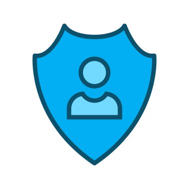 Soyut Arkaplanda İzole Edilmiş Erkek Simgesini Koru