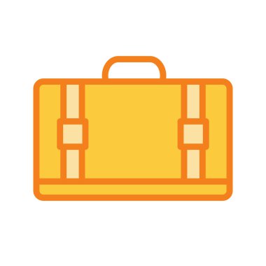  Soyut arkaplanda torba simgesi izole edildi