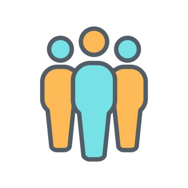 Takım simgesi soyut arkaplanda izole edildi 