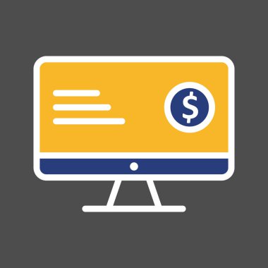  Lcd Dolarlık Simgesi Soyut Arkaplanda İzole Edildi