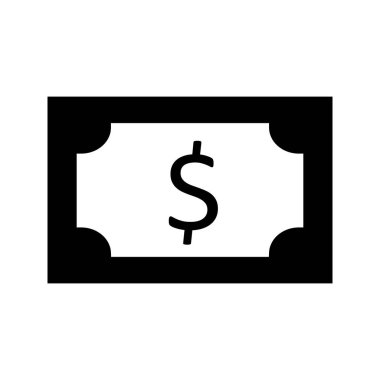  Dolar Simgesi Soyut Arkaplanda İzole Edildi 