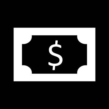  Dolar Simgesi Soyut Arkaplanda İzole Edildi 