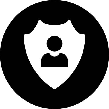 Soyut Arkaplanda İzole Edilmiş Erkek Simgesini Koru