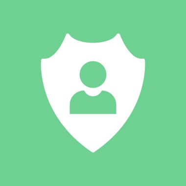 Soyut Arkaplanda İzole Edilmiş Erkek Simgesini Koru