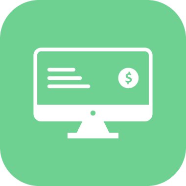  Lcd Dolarlık Simgesi Soyut Arkaplanda İzole Edildi