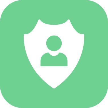 Soyut Arkaplanda İzole Edilmiş Erkek Simgesini Koru