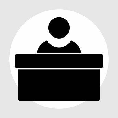  Dolar Güvenliği Simgesi Soyut Arkaplanda İzole Edildi