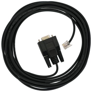 Vga 'dan Ethernet kablosuna, beyaz arka planda doğru bükülmüş. En üstten ön fotoğrafçılık.