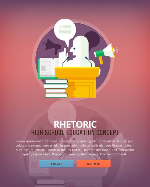 Набор плоских дизайнерских иллюстраций для разговорных навыков. Образование и идеи знаний. Красноречие и ораторское искусство
.