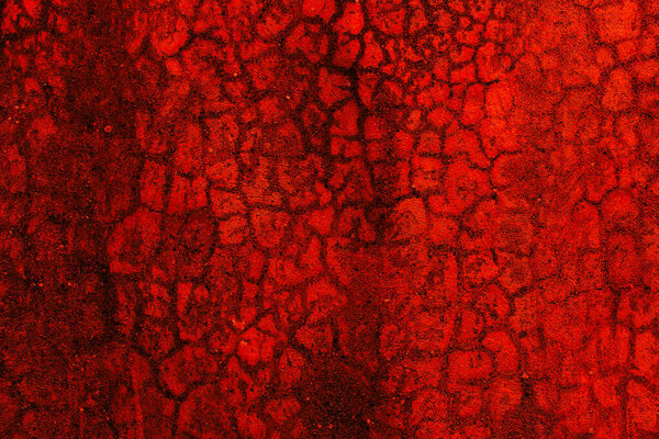 Абстрактный текстурированный фон в ярко-красном
