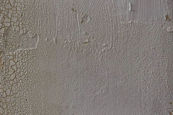 하얀 페인트가 벗겨지는 벽 — 스톡 사진