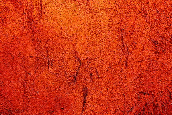 Oranžové barevné abstraktní pozadí stěny s texturou různých odstínů oranžové — Stock fotografie