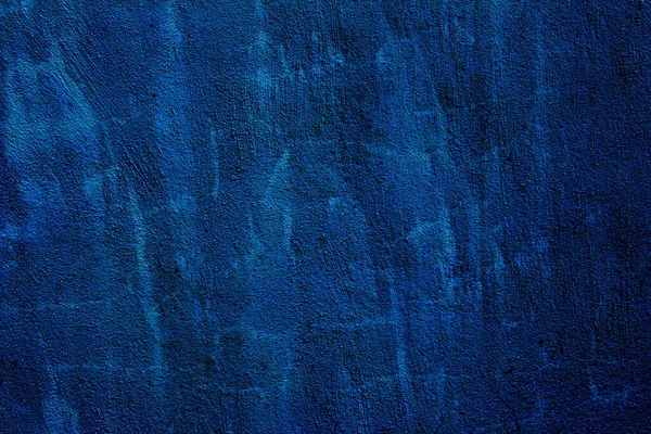 Blauer Abstrakter Wandhintergrund Mit Texturen Verschiedenen Blautönen — Stockfoto