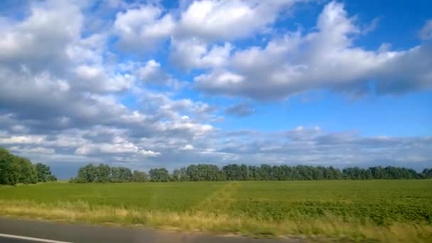 vue du côté passager de la voiture Paysage pittoresque 