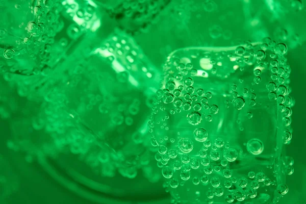 aşırı closeup makro çekim Gazlı su