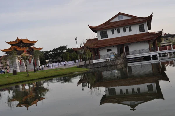 Kuching Sarawak Malajsie Října 2019 Malaysia China Friendship Park Song — Stock fotografie