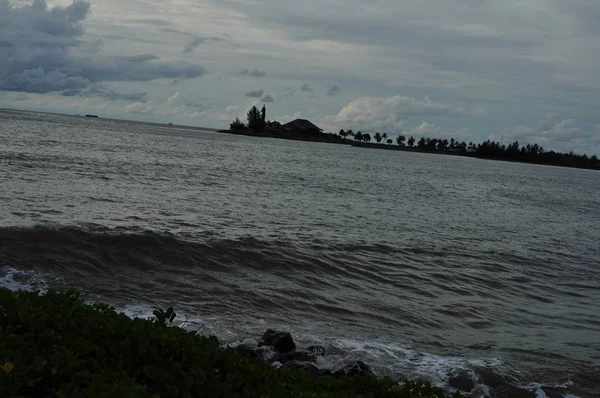 Miri Sarawak Malaysia Ottobre 2019 Bellissime Spiagge Luak Bay Tanjung — Foto Stock