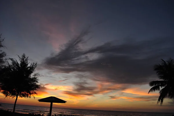 Miri Sarawak Malaysia Oktober 2019 Die Schönen Strände Von Luak — Stockfoto