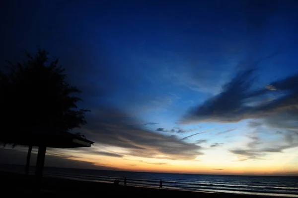 Miri Sarawak Malaysia Жовтня 2019 Красиві Пляжі Затоки Луак Танджунг — стокове фото