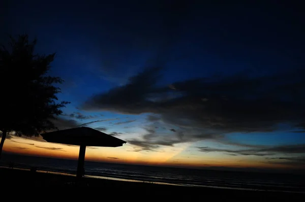 Miri Sarawak Malásia Outubro 2019 Belas Praias Luak Bay Tanjung — Fotografia de Stock