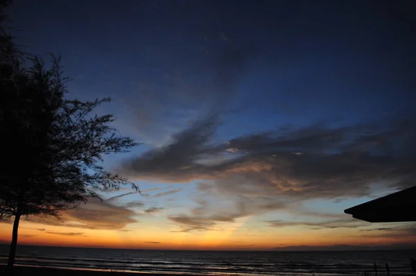 Miri Sarawak Malaysia Oktober 2019 Pantai Pantai Indah Teluk Luak — Stok Foto