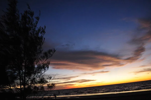 Miri Sarawak Malasia Octubre 2019 Las Hermosas Playas Luak Bay — Foto de Stock