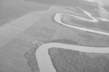 Marudi Lawas, Sarawak / Malezya - 7 Ekim 2019: Marudi ve Lawas 'ın güzel köyleri Nou Sarawak, Borneo Adası.