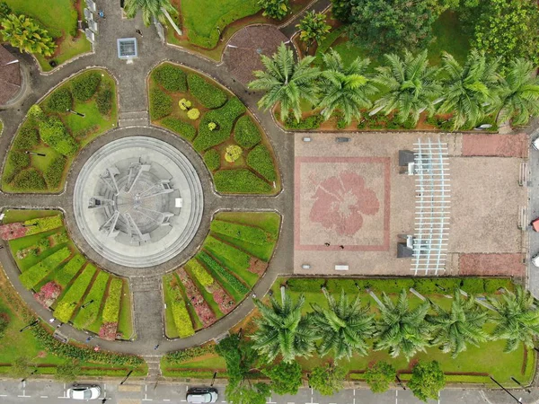 Kuching Sarawak Malaysia November 2019 Kuchings Stads Byggnader Landmärken Och — Stockfoto