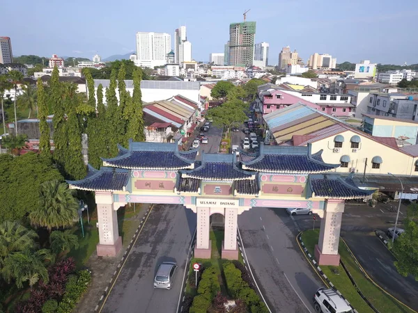 Kuching Sarawak Malajsie Listopadu 2019 Budovy Památky Scenérie Města Kuching — Stock fotografie