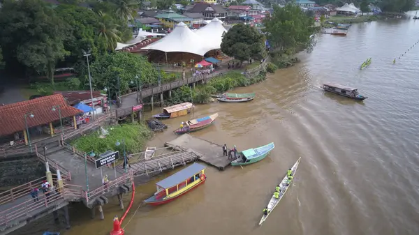 Kuching Sarawak Malásia Novembro 2019 Edifícios Marcos Paisagens Cidade Kuching — Fotografia de Stock