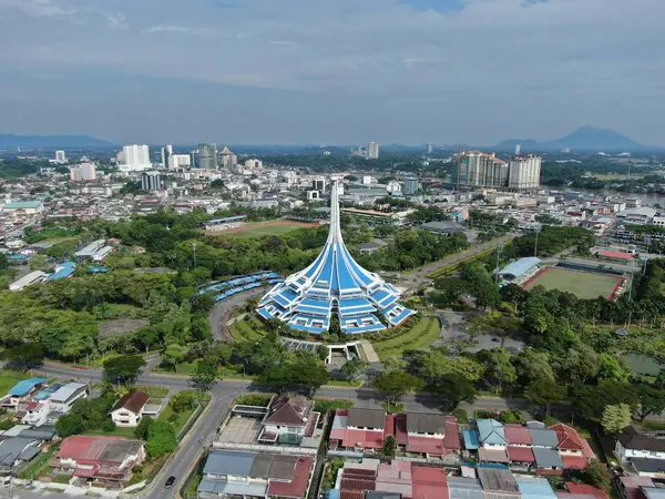 Kuching Sarawak Malaisie Novembre 2019 Les Bâtiments Monuments Paysages Ville — Photo